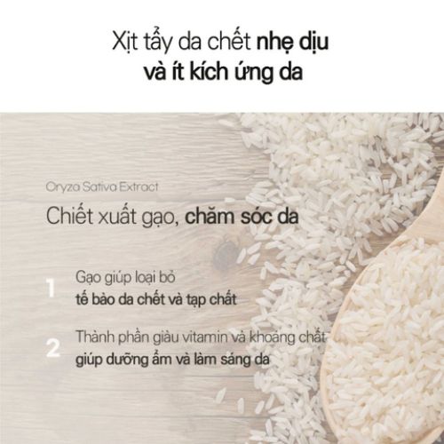 Tẩy tế bào chết body dạng xịt Prettyskin Chok Chok Rice Peeling Pretty Skin 300ml giúp làm sạch da chết, làm sáng và dưỡng ẩm cho làn da mềm mịn.